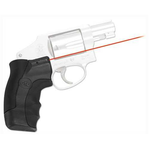 Crimson Trace CTC Laser LASERGRIP Red S&W J-Frame Rnd Butt Recoil REDUC