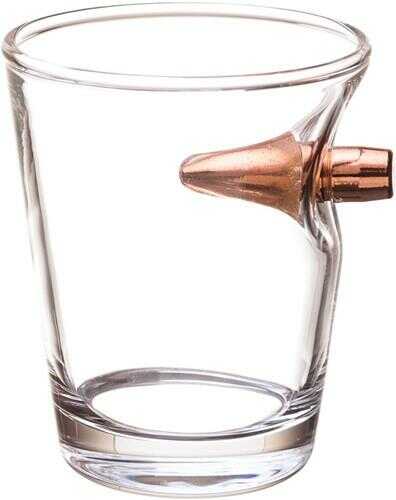 2 Monkey Trading Shot Glass With A .308 Bullet Md: LSBSG