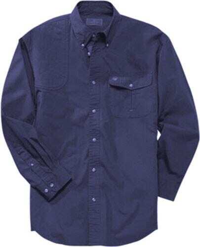 Beretta Shooting Shirt Small Long Sleeve Cotton Blue<