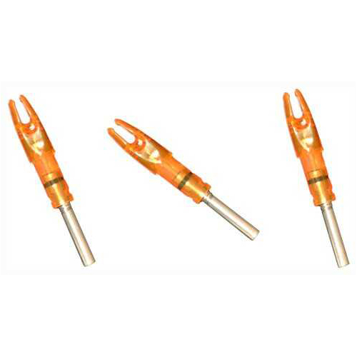 Lumenok Lighted NOCK Gt-Series HD Orange 3Pk