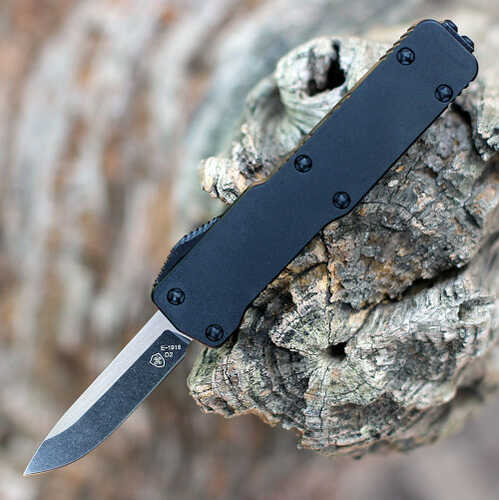 Click to see larger image. Templar Knife Large Otf Blaze Orange 3.5" Black Drop Point