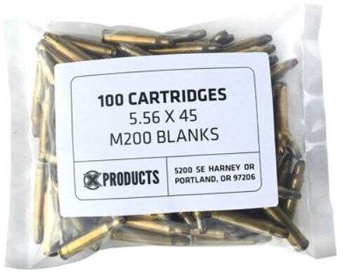 5.56mm Nato 100 Rounds Ammunition X Products N/A Blank