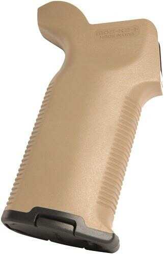 Magpul Industries Corp. Grip MOE-K2 Plus AR-15 W/Rubber OVERMOLDING FDE