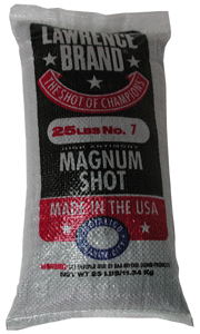 Lawrence Brand Magnum Shot #7 25Lb. Bag