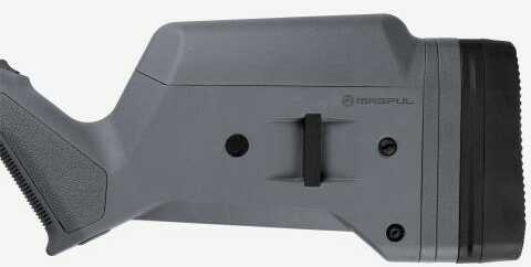 Magpul Mag931-Gry Hunter American Short Action Stock Ruger Reinforced Polymer/Anodized Aluminum Gray M-LOK Slot