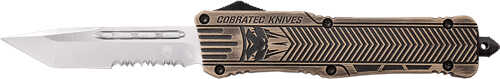 COBRATEC Medium CTK1 OTF Desert Sand 3" Tanto Serrated