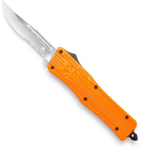 Cobratec Medium Ctk1 Otf Hunter Orange 3" Drop Serrated