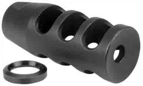 Midwest Industries Muzzle Brake Fits AR Rifles Black MI-AR-MB1