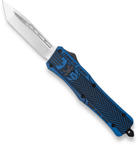 Cobratec Medium Ctk1 Otf Nra Blue 3" Tanto Serrated