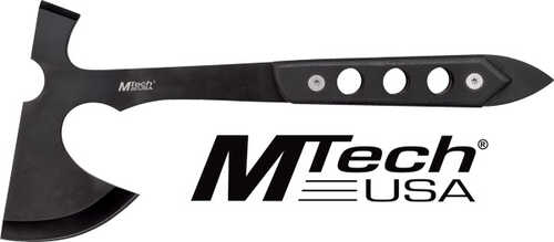 Mc MTECH 10" Tomahawk W/Sheath 5" Black Blade G10-img-0