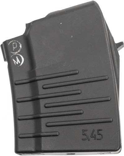 MOLOT VEPR Magazine 5.45X39 5- Rounds . Polymer Black