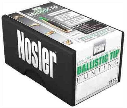 Nosler 25 Caliber 115 Grains Spitzer Ballistic Tip (Per 50) 25115