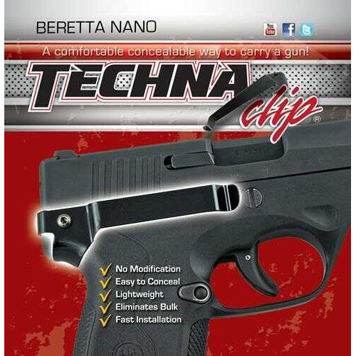 TECHNA Clip Handgun Retention Beretta NANO Right Side-img-0