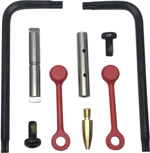 KNS Pin Kit Non-Rotating Gen2 Mod2 AR15/M16 .154 Red