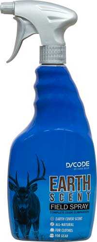 D-Code Scent Elimination 24Fl OUNCES Earth Spray Bottle