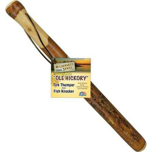Click to see larger image. Personal Security Products PSP "Ole Hickory" Tire THUMPER Fish Club Solid 18"L