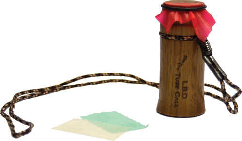 Click to see larger image. Pittman Game Calls Black Walnut LBD Tube Turkey W/3 Reeds