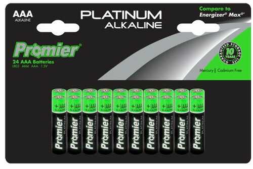 Promier Aaa Alkaline Batteries 20-pack