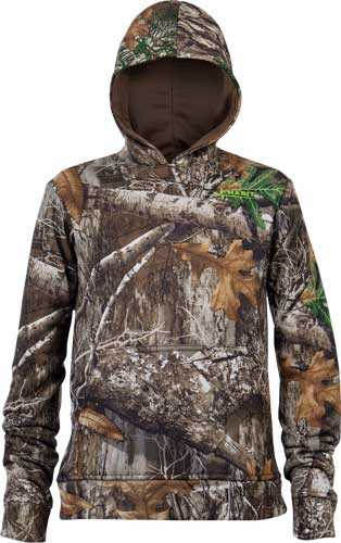 Habit Performance Youth Hoodie Realtree Edge Medium