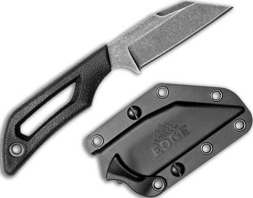 Outdoor Edge Pivot 2.6" Fixed WHARNCLIFFE Black/SS W/Sheath