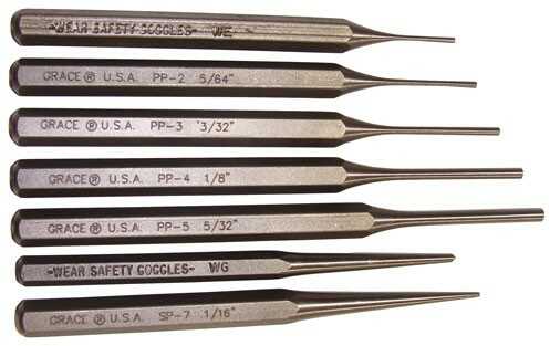 Grace USA Tools Punch Set Of 7 Steel