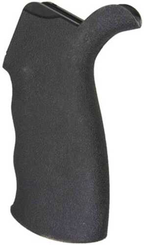 JE Rubber Textured Pistol Grip Ergo W/Storage Black