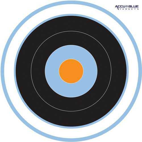 Do-All Traps Accu Blue Black CIRCLES Paper Target 10"X10" 10Pk