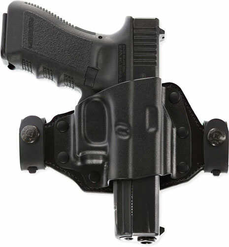 GALCO Quick Slide Belt Holster RH Hybrid S&W M&P 9/40 Black