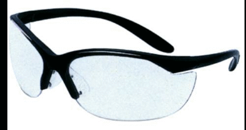 Howard Leight Industries Vapor II EYEWEAR Black Frame Clear Lens