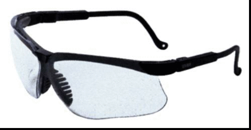 Howard Leight Industries Genesis EYEWEAR Black Frame Clear Lens