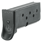 Ruger Magazine LCP .380 ACP 6-ROUNDS W/Finger Ext. Steel