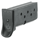 Ruger Magazine LCP .380 ACP 6-ROUNDS W/Finger Ext. Steel