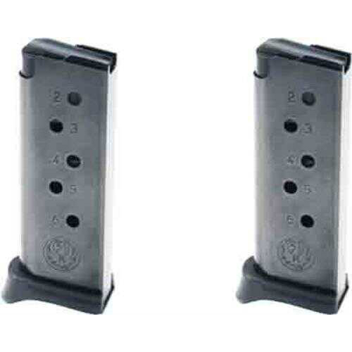 Magazine LCP .380 ACP 6-Round Capacity With Finger Extension, 2 Pack Md: 90643