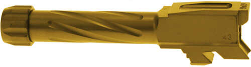 Rival Arms Barrel For Glock 43 Gen 1 Threaded Gold