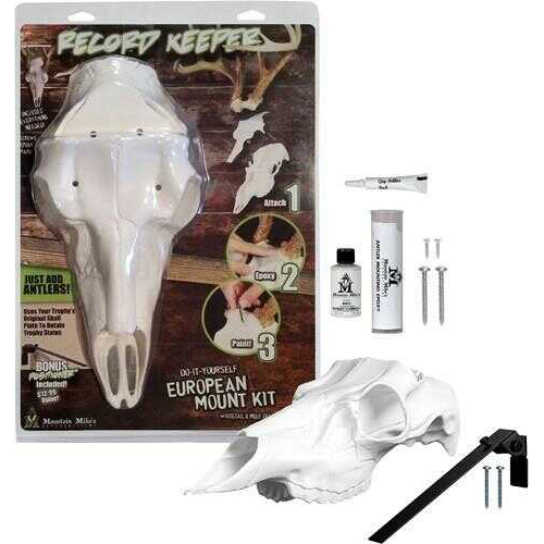 Mountain Mikes Reproductions Deer Skull Kit Record Keeper Incl POSITIONER