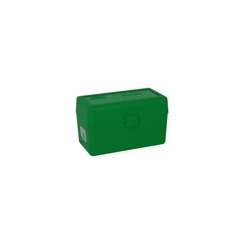 MTM Ammunition Box Magnum Rifle 50-ROUNDS Flip Top Style