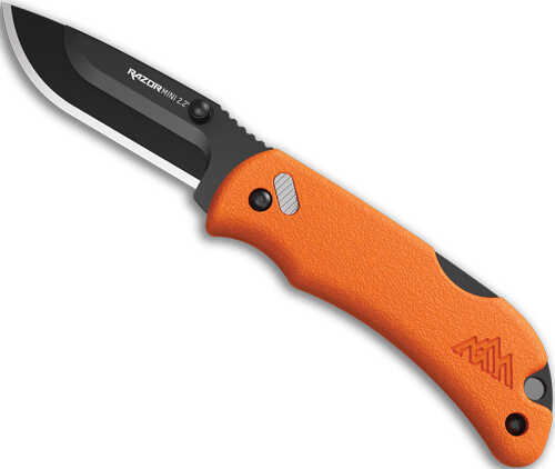 Outdoor Edge Razor-Mini 2.2" Orange Pms W/2 Black-img-0