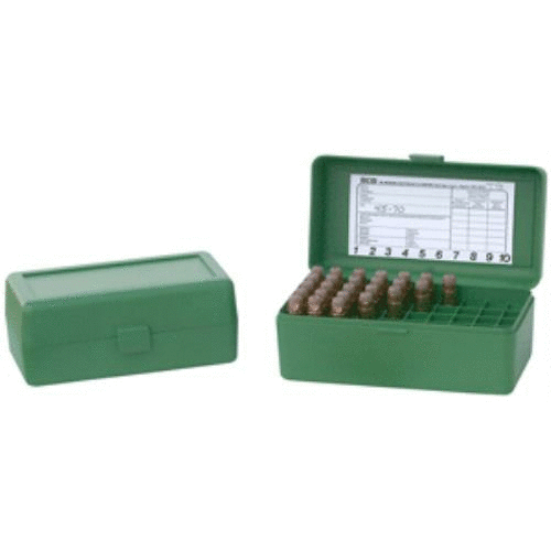 MTM Ammunition Box WSM & .45/70 50-ROUNDS Flip Top Style