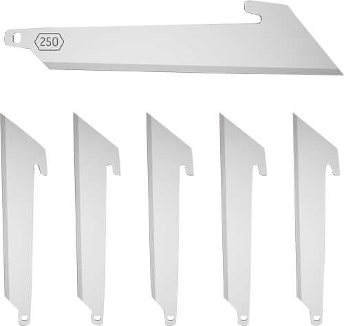 Outdoor Edge 2.5" Utility Blade Pack 6 SS BLADES