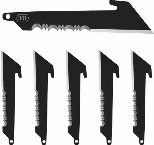 Outdoor Edge 3" Utility W/ Serrations Rep Blades 6-blades