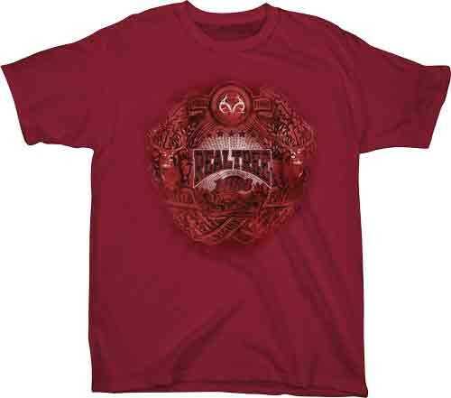 RealtreeYOUTH'S T-Shirt "Badge" Small Cardinal<