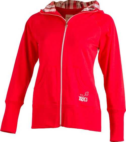 Realtree WOMEN'S Star HOODIE Large Red With RTG Logo<