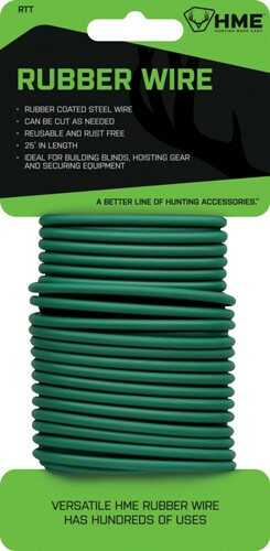 HME Products Rubber Wire 25' Green