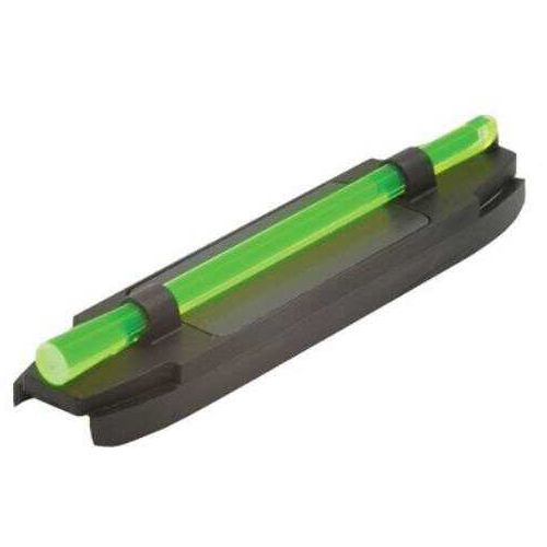 Click to see larger image. HiViz Sight Systems Shotgun Front Magnetic Rib .328-.437" Green