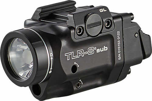 Streamlight TLR-8 Sub For Glock 43X/48Mos C4 Led W/Laser