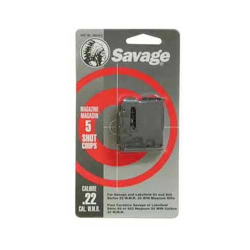 Savage Arms Magazine 93 Series .22WMR/.17HMR 5-Rnd Blued-img-0