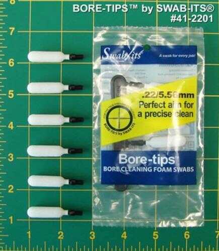 Super Brush Swab-Its .22/5.56 Bore Tip 6 Pack PATCHLESS Cleaning