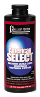 Alliant American Select Smokeless Shotgun Powder 1lb 1 Canister
