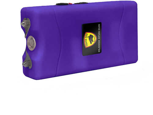 Guard Dog Disabler Stun Gun W/ Led Light Rechargeable PURP