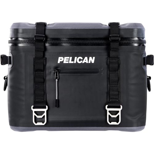 Pelican SC24 Soft Cooler Black Compression Molded HLD 24 CANS